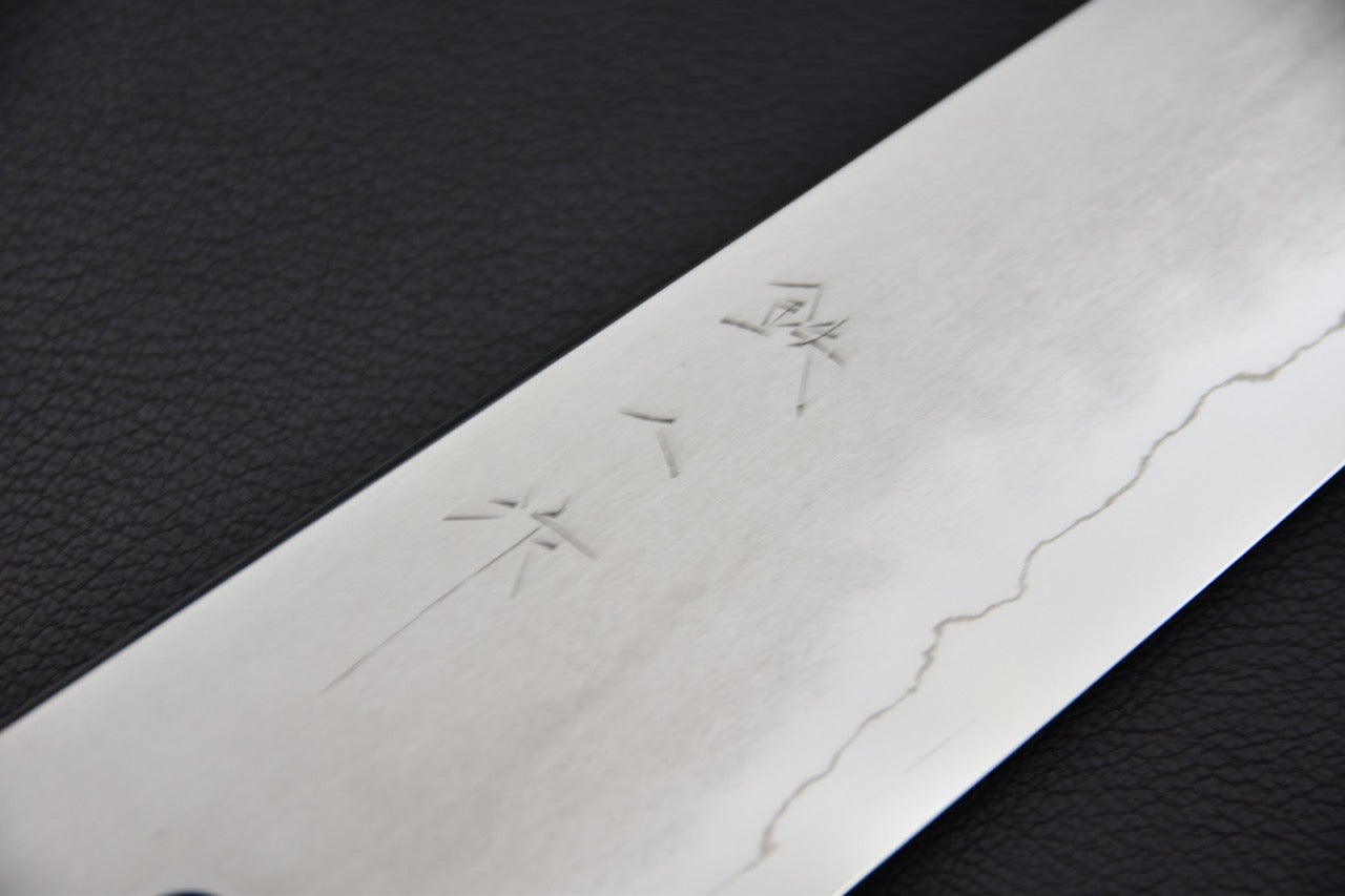 Tetsujin Ginsan Kasumi Gyuto 240mm Taihei Ébène Macassar