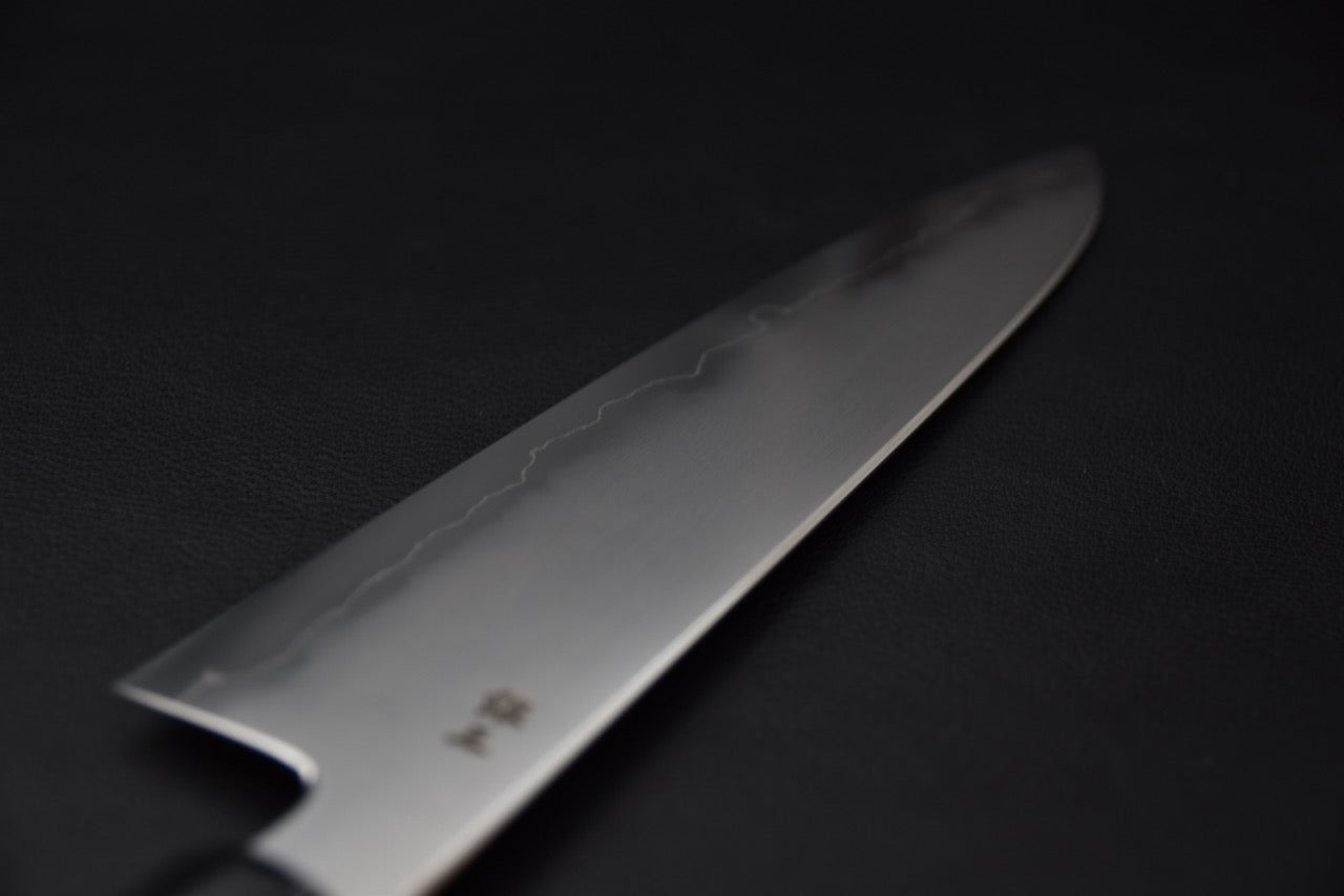 Tetsujin Ginsan Kasumi Gyuto 240mm Taihei Ébène Macassar