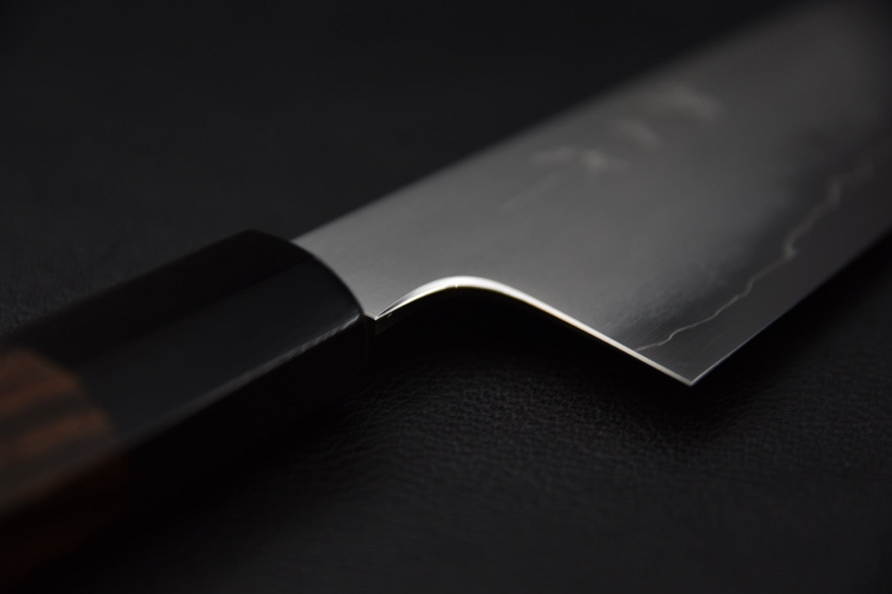 Tetsujin Ginsan Kasumi Gyuto 240mm Taihei Ébène Macassar