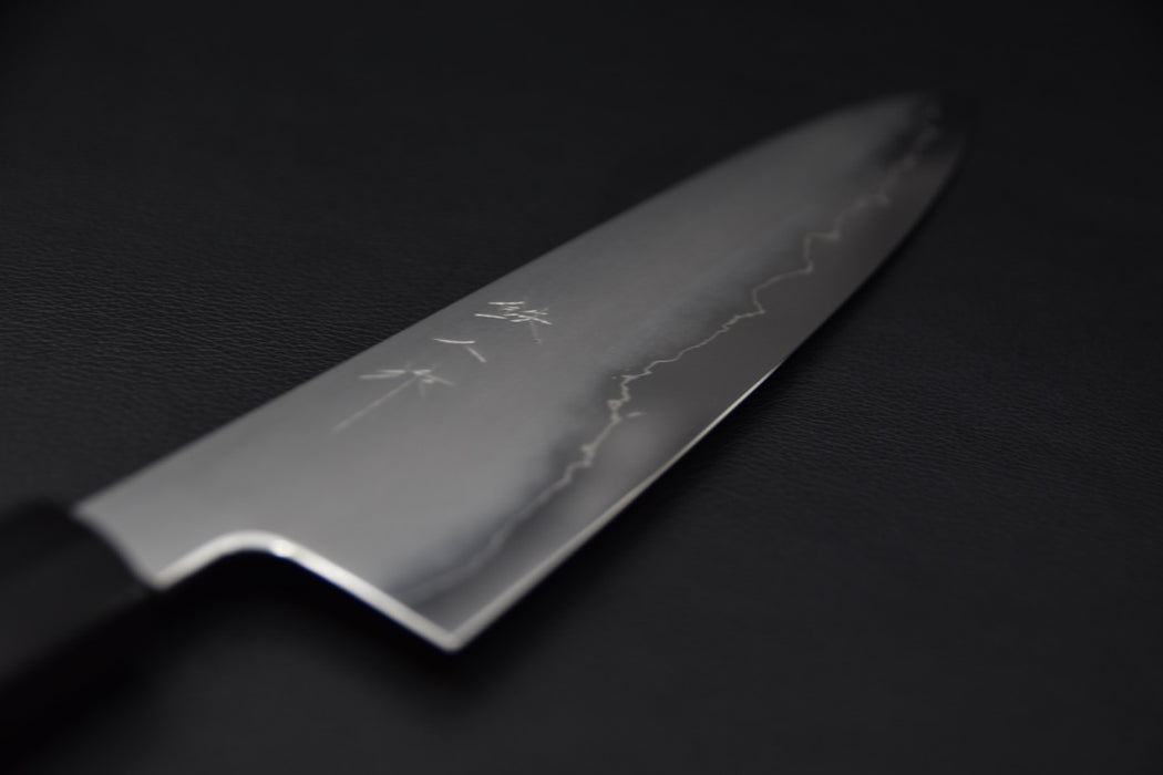 Tetsujin Ginsan Kasumi Gyuto 240mm Taihei Ébène