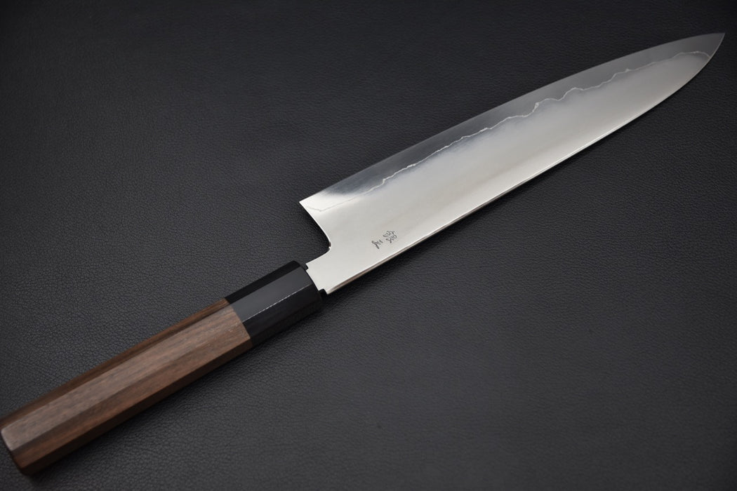 Tetsujin Ginsan Kasumi Gyuto 240mm Taihei Ebony