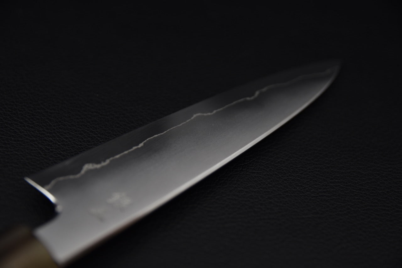 Tetsujin Ginsan Kasumi Petty 135mm Lacewood