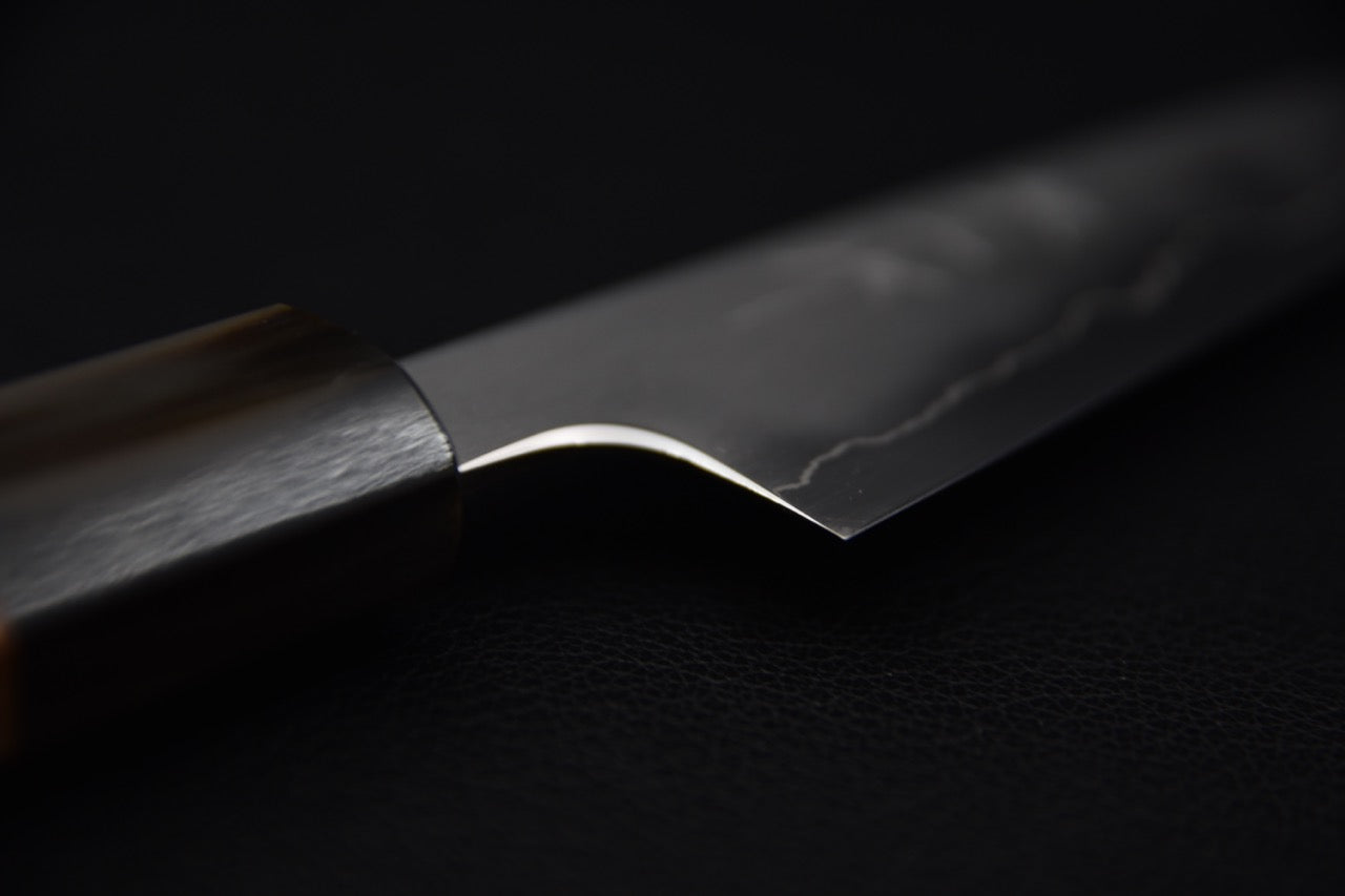 Tetsujin Ginsan Kasumi Petty 135mm Lacewood