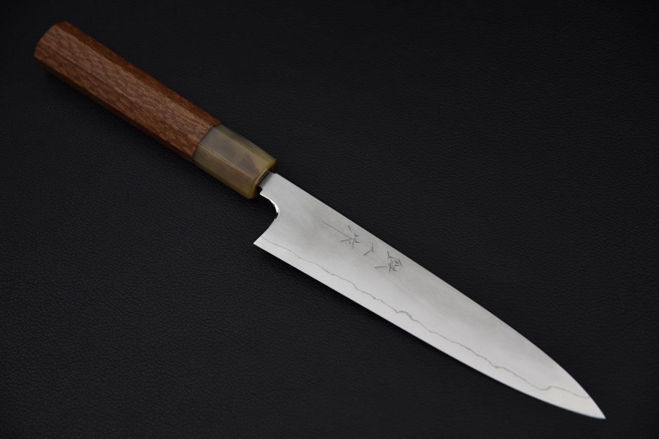 Tetsujin Ginsan Kasumi Petty 165mm Lacewood