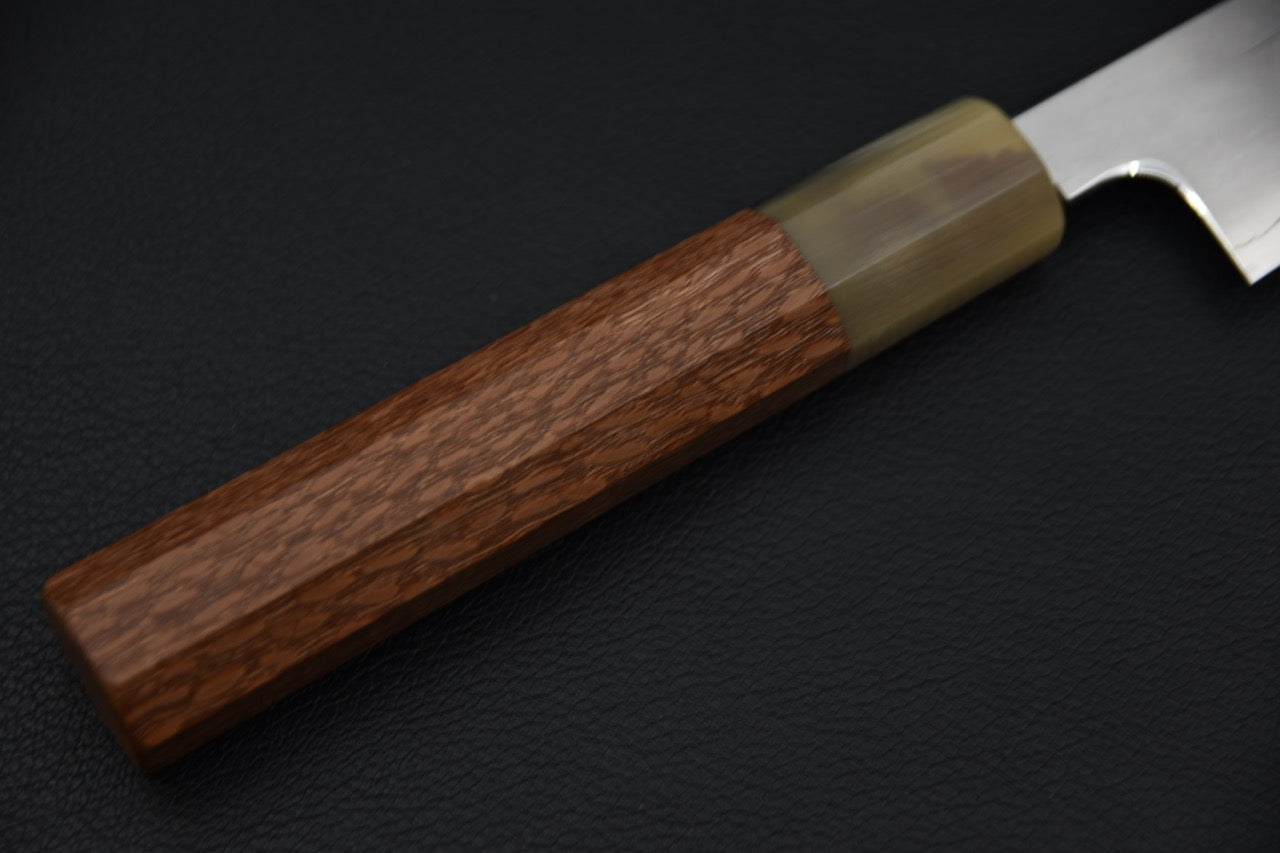 Tetsujin Ginsan Kasumi Petty 165mm Lacewood