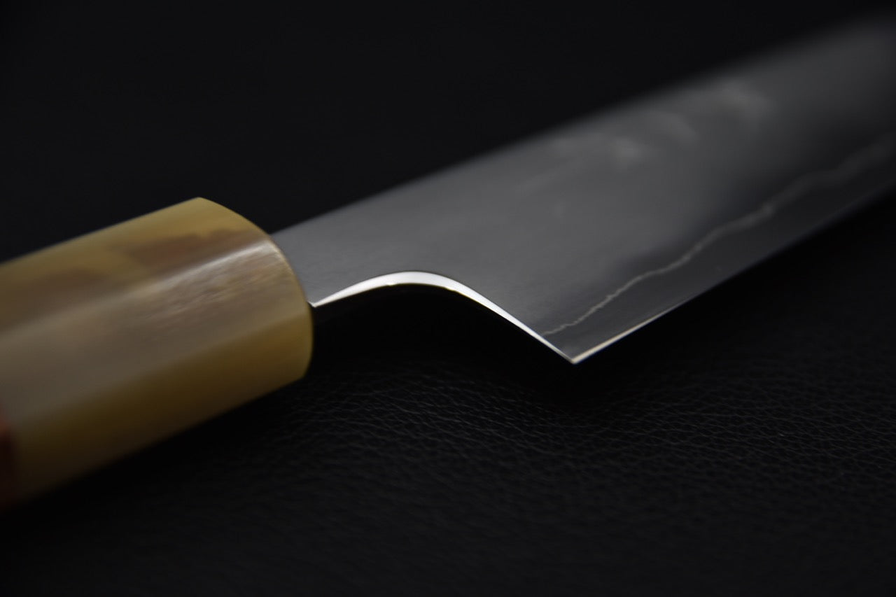 Tetsujin Ginsan Kasumi Petty 165mm Lacewood