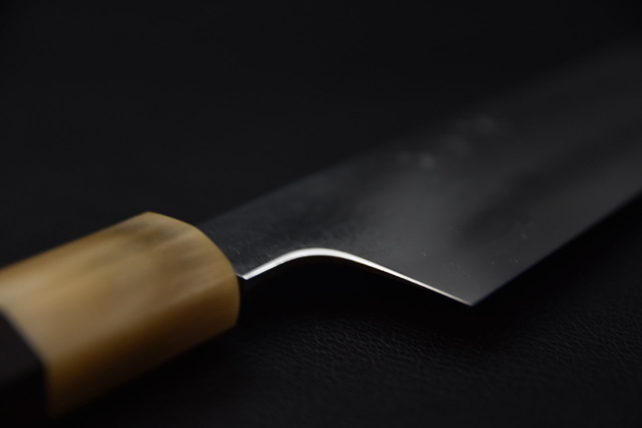 Tetsujin Ginsan Metal Flow Kiritsuke Gyuto 210mm Taihei Ébène Macassar