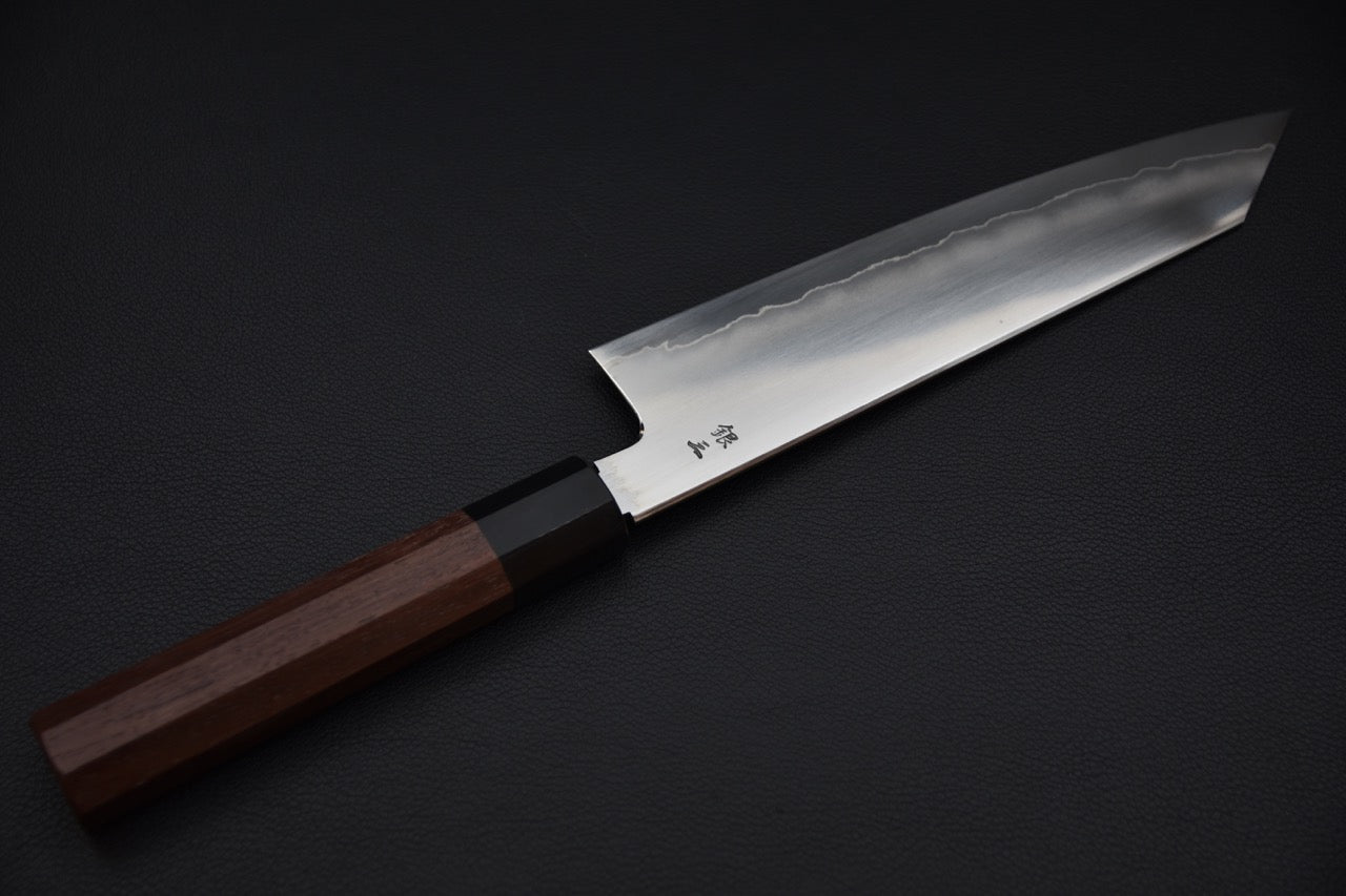 Tetsujin Ginsan Ukiba Kiritsuke Gyuto 210mm Taihei Tagayasan