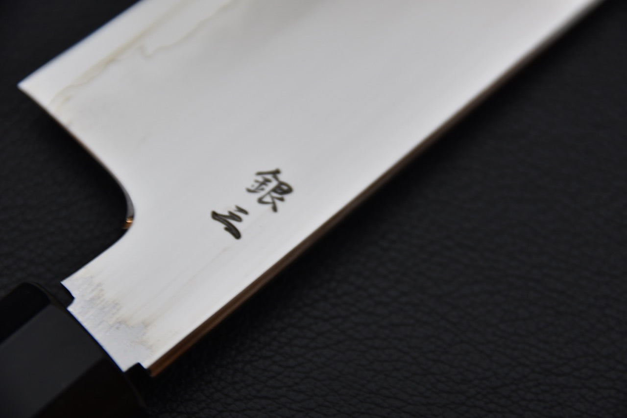 Tetsujin Ginsan Ukiba Kiritsuke Gyuto 210mm Taihei Tagayasan