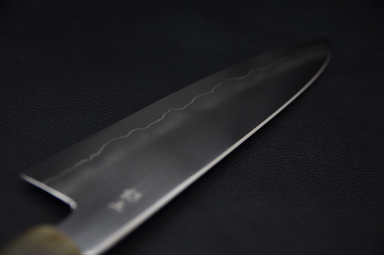 Tetsujin Ginsan Ukiba Gyuto 210mm Lacewood