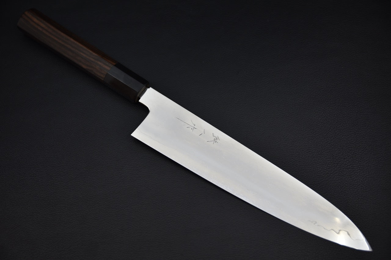 Tetsujin Ginsan Ukiba Gyuto 240mm Taihei Ébène
