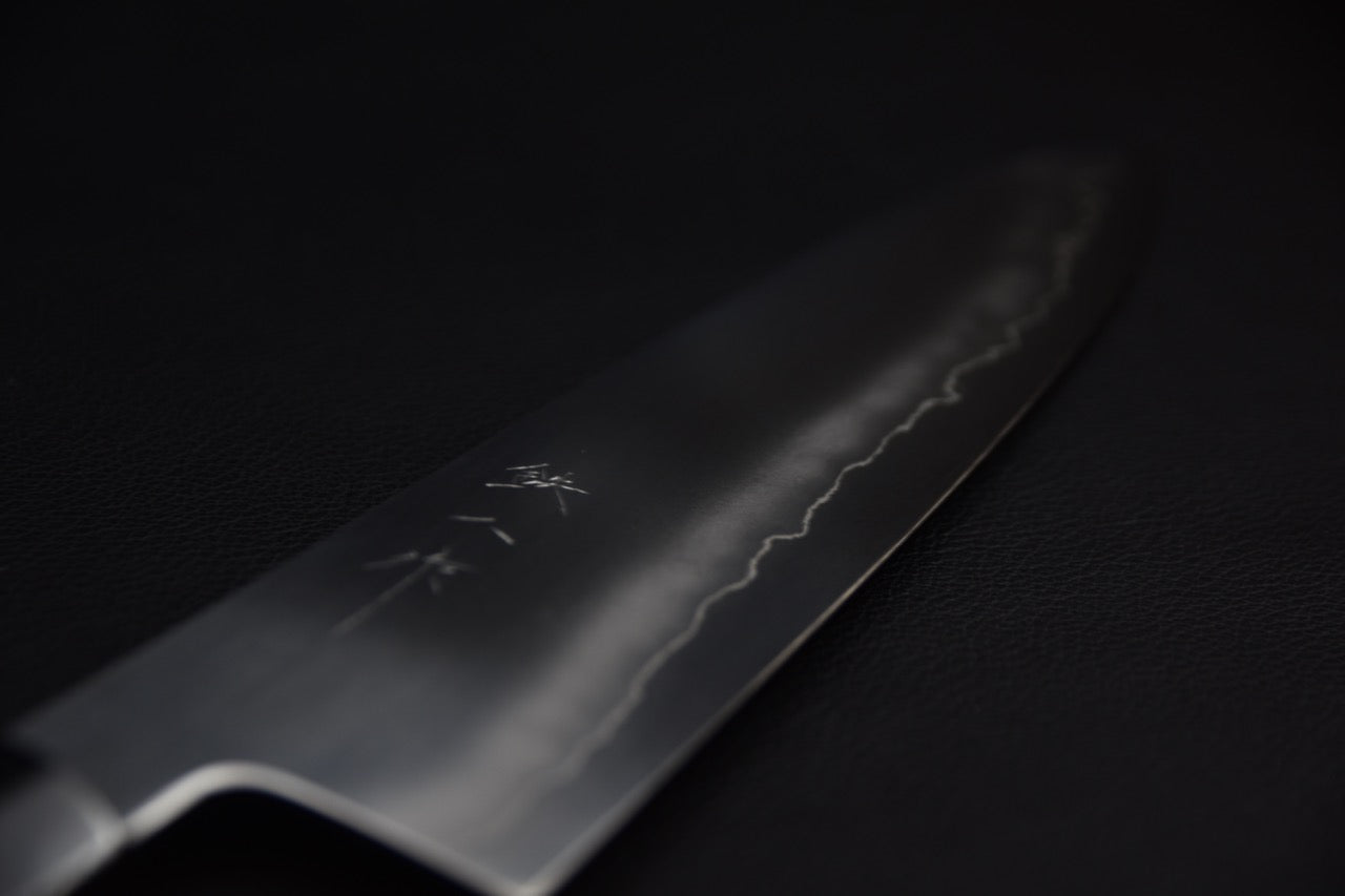Tetsujin Ginsan Ukiba Gyuto 240mm Taihei Ébène