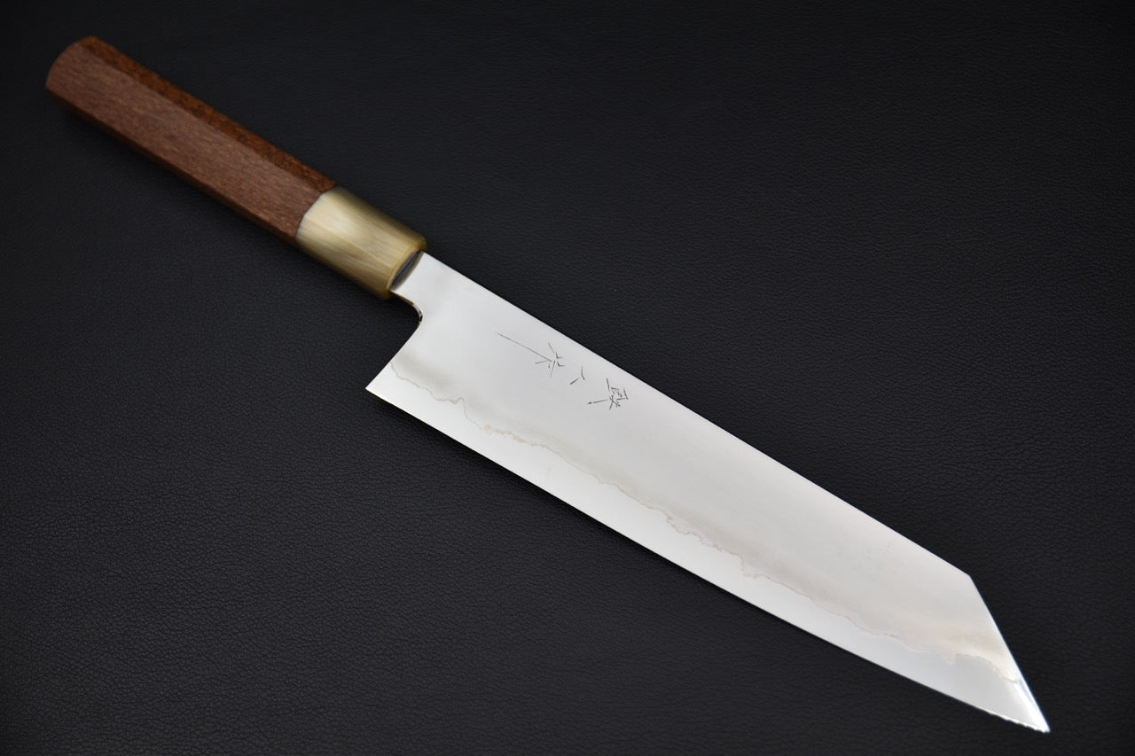 Tetsujin Ginsan Ukiba Kiritsuke Gyuto 240mm Lacewood