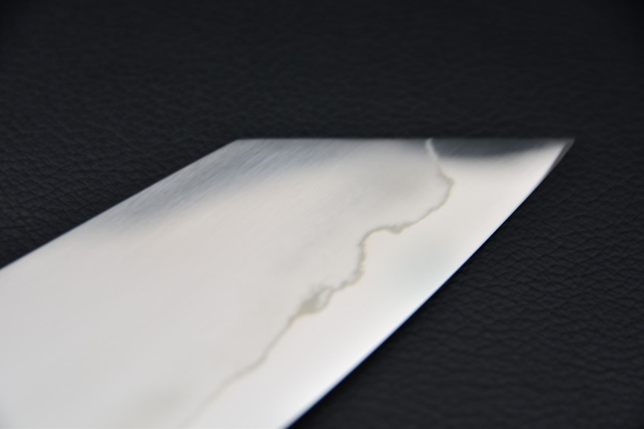 Tetsujin Ginsan Ukiba Kiritsuke Gyuto 240mm Lacewood