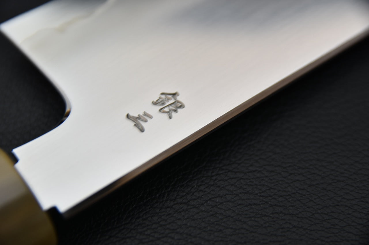 Tetsujin Ginsan Ukiba Kiritsuke Gyuto 240mm Lacewood