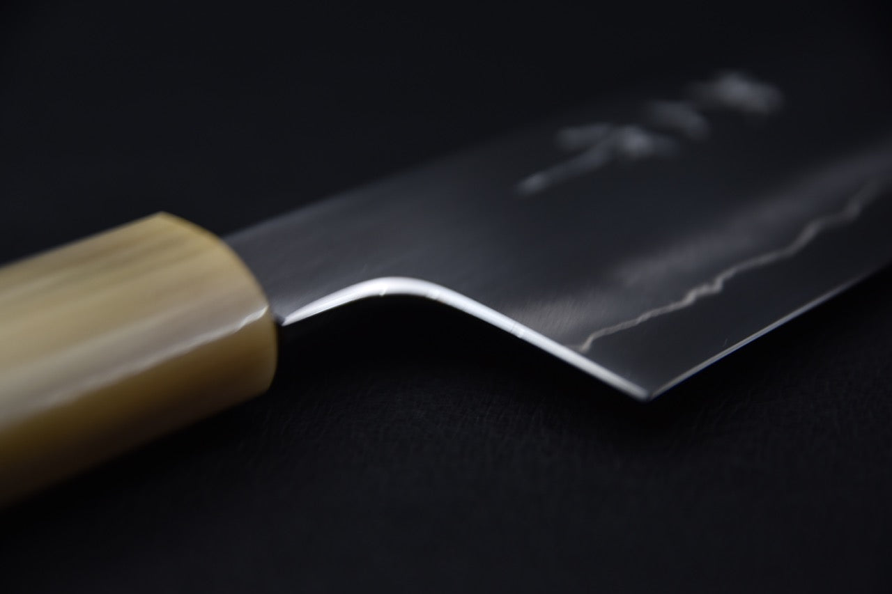 Tetsujin Ginsan Ukiba Kiritsuke Gyuto 240mm Lacewood