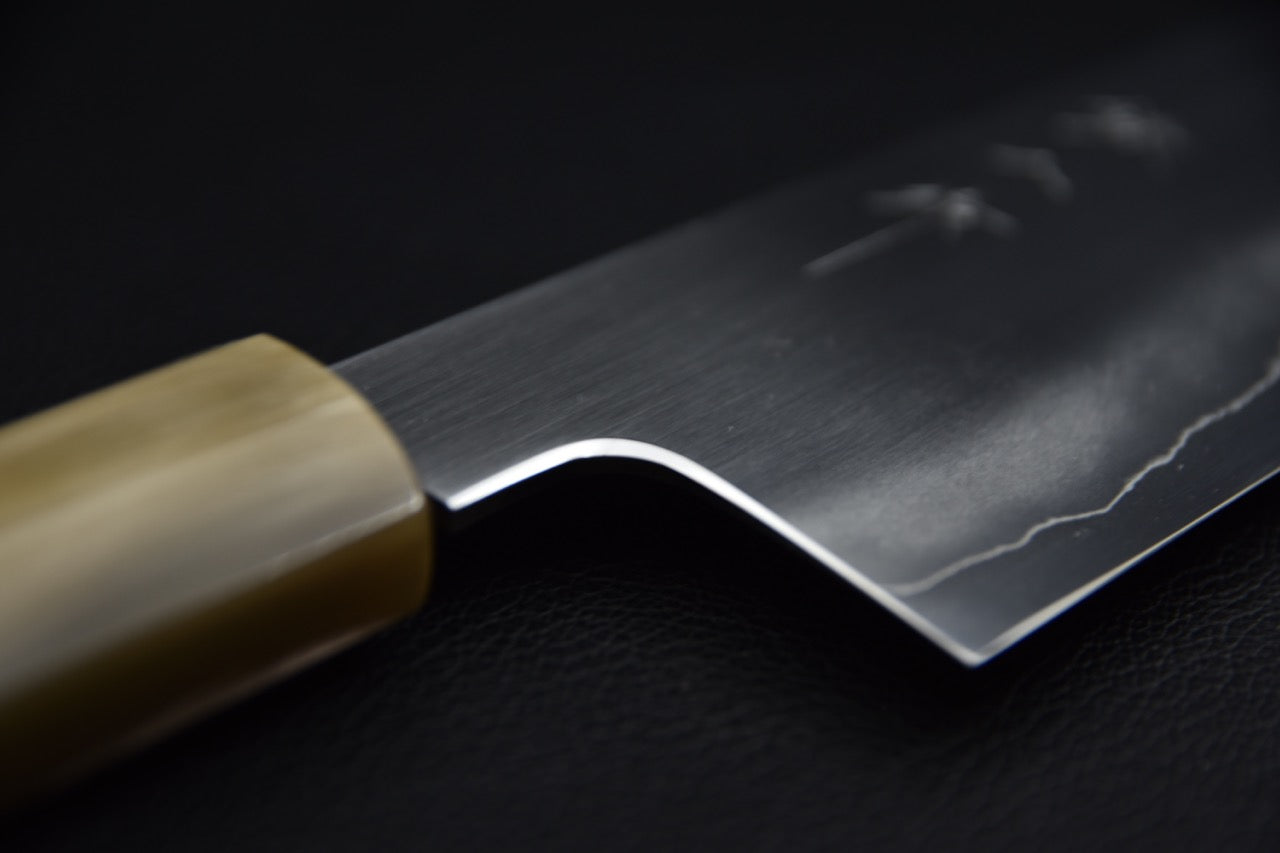 Tetsujin Ginsan Ukiba Kiritsuke Gyuto 240mm Taihei Ebony