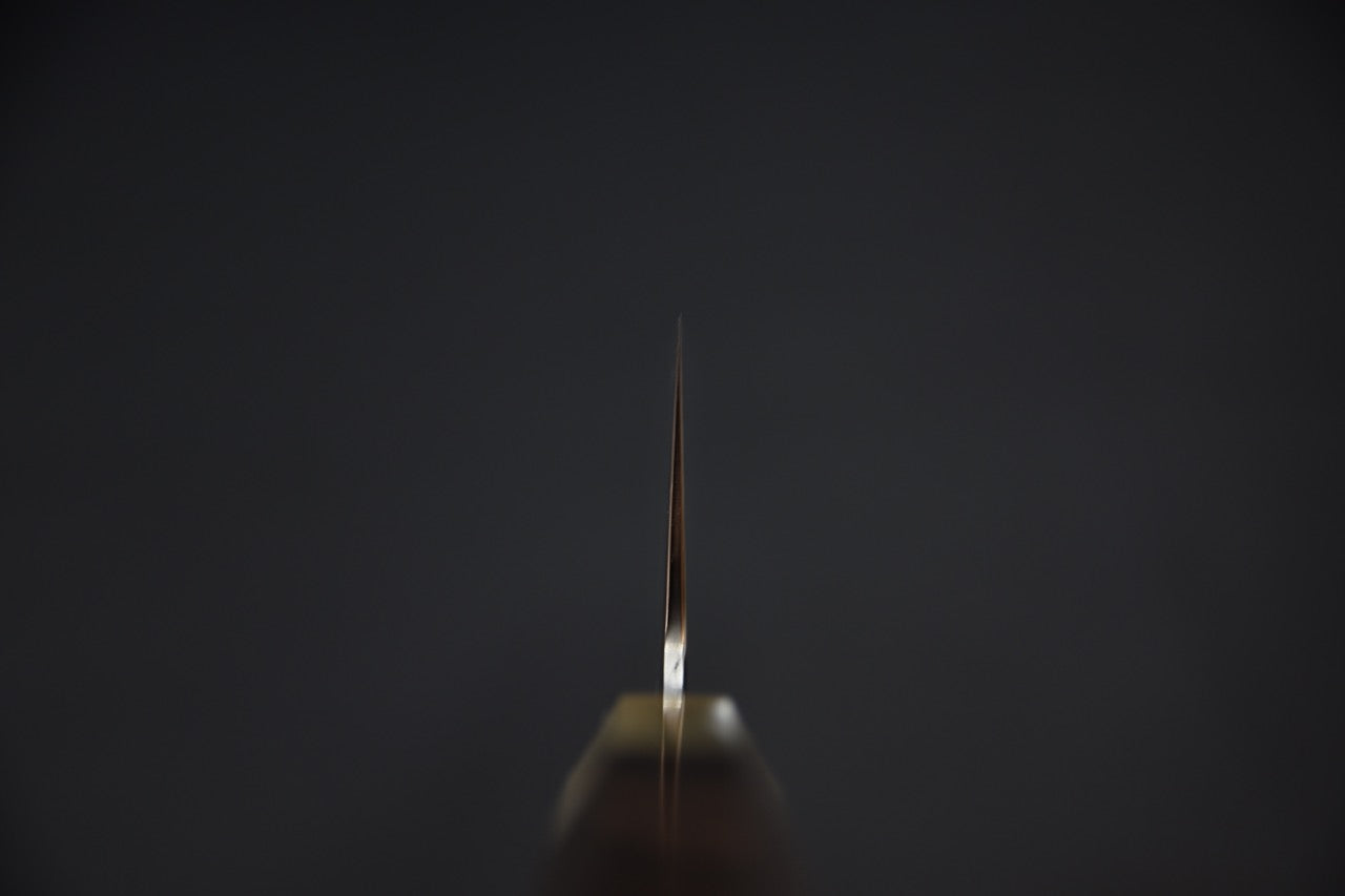 Tetsujin Ginsan Ukiba Kiritsuke Gyuto 240mm Taihei Ebony