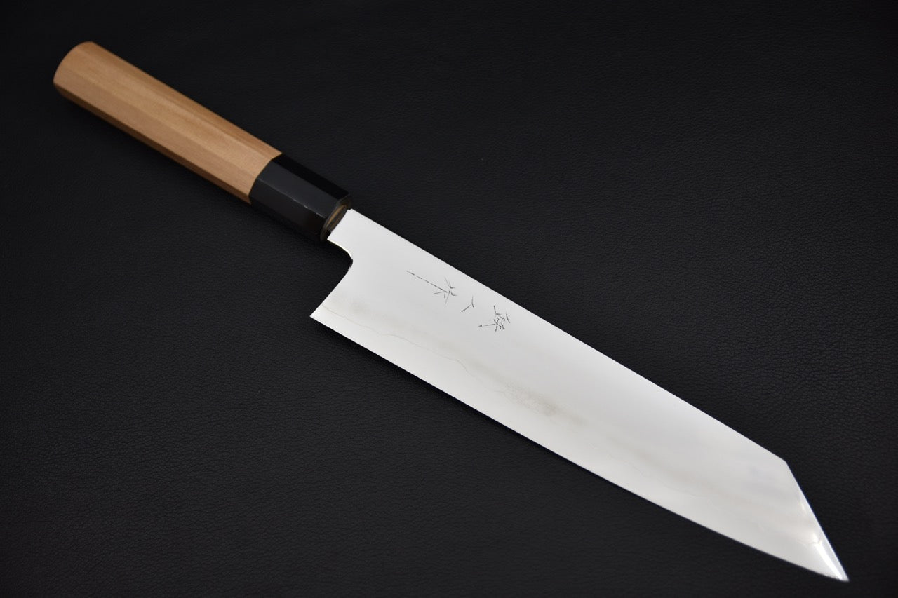 Tetsujin Ginsan Ukiba Kiritsuke Gyuto 240mm Yakusugi