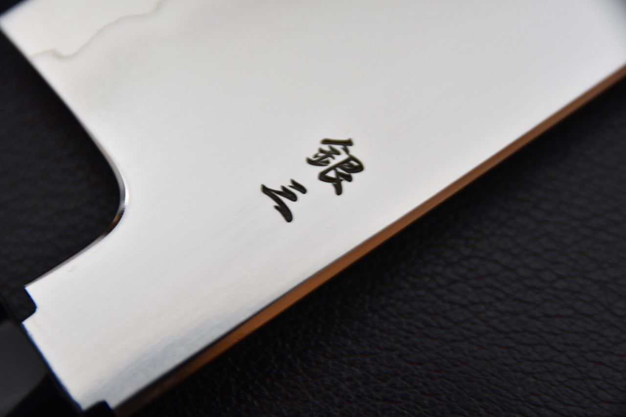 Tetsujin Ginsan Ukiba Kiritsuke Gyuto 240mm Yakusugi