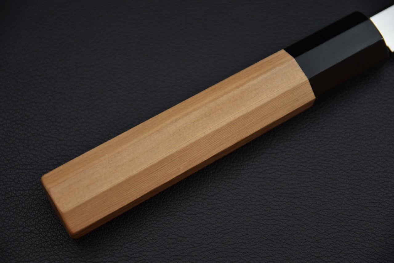 Tetsujin Ginsan Ukiba Kiritsuke Gyuto 240mm Yakusugi