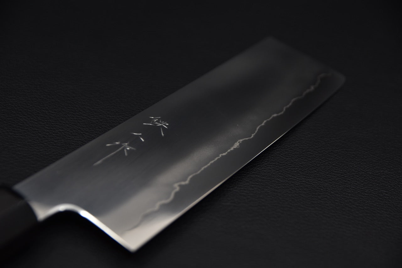 Tetsujin Ginsan Ukiba Nakiri 180mm Taihei Tagayasan