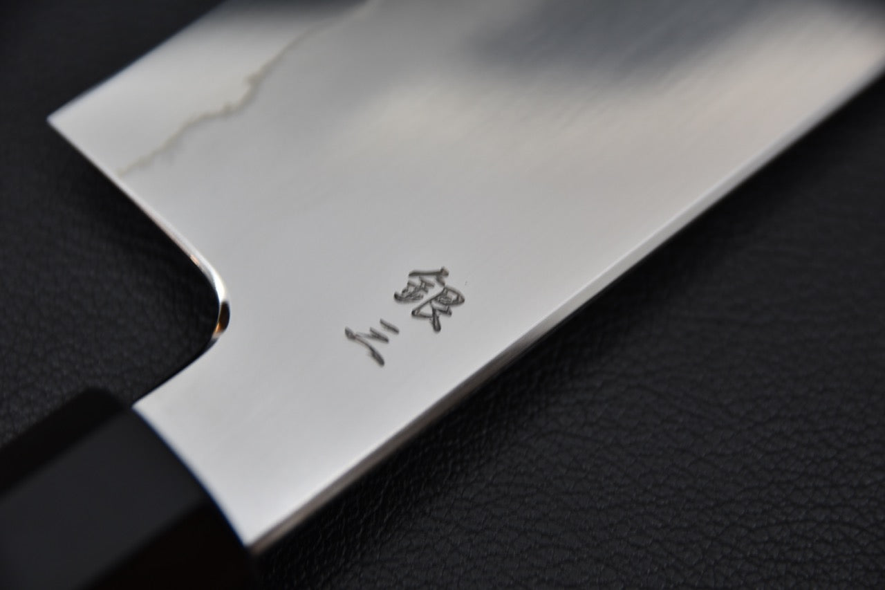Tetsujin Ginsan Ukiba Nakiri 180mm Taihei Tagayasan