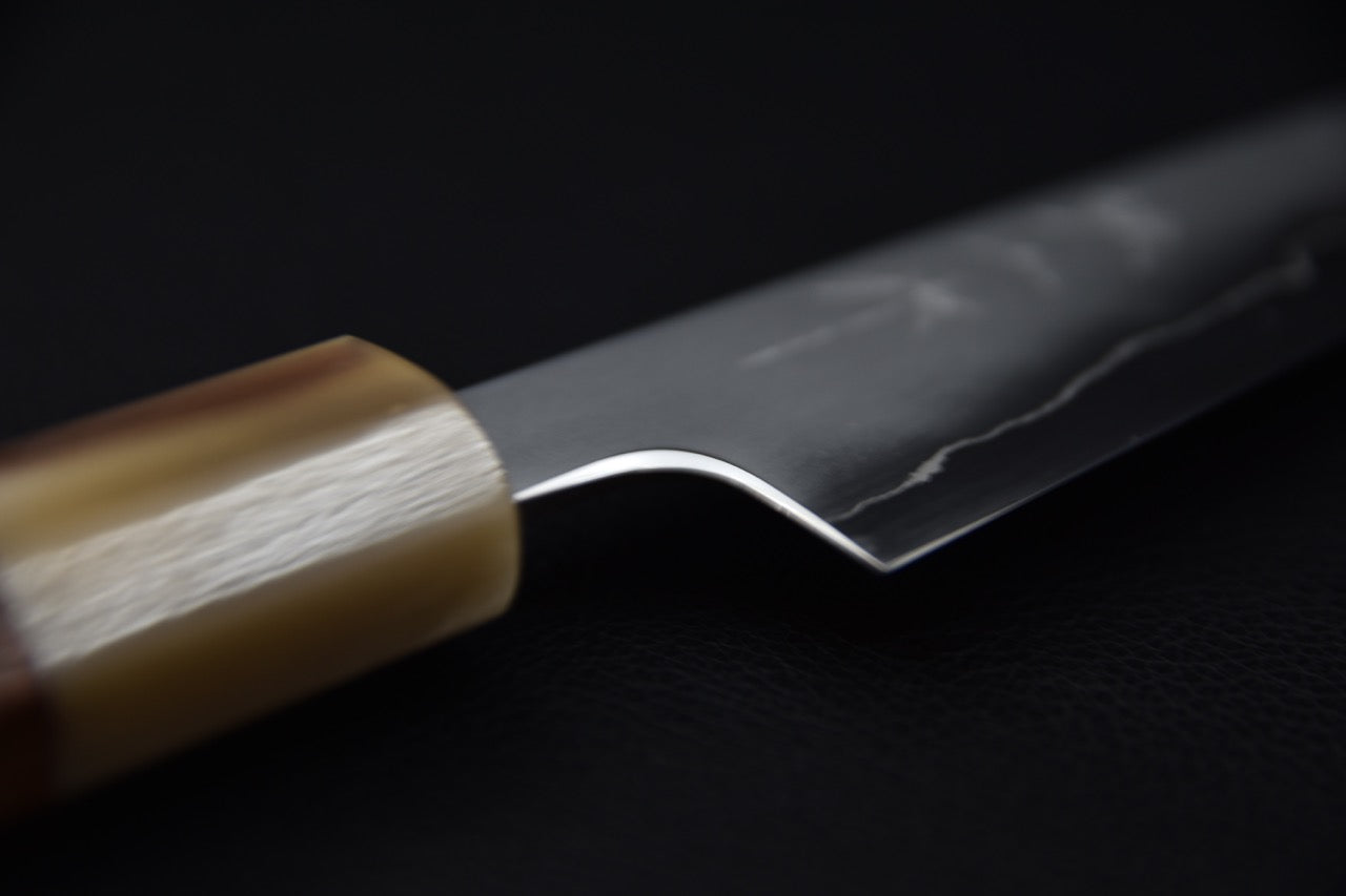 Tetsujin Silver #3 Kasumi Kiritsuke Petty 135mm Lacewood