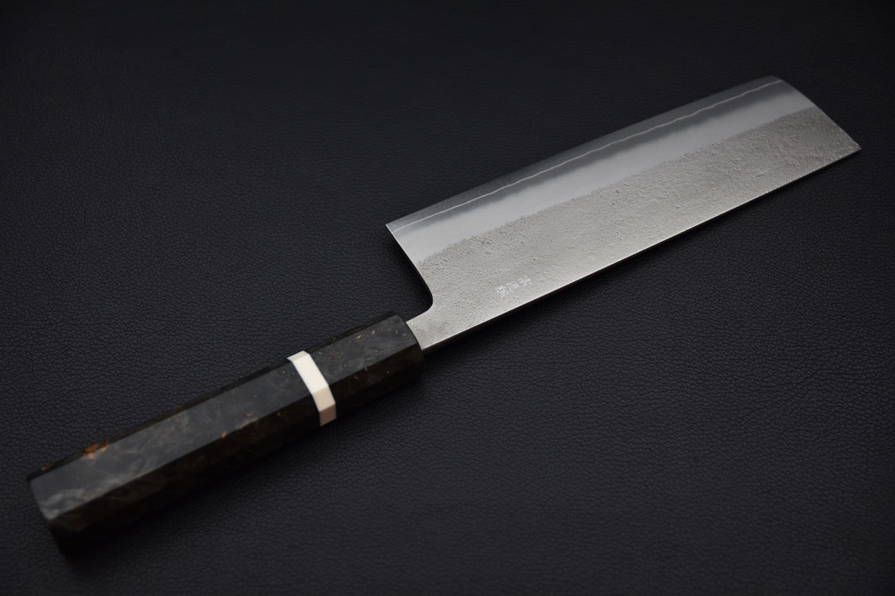 Yoshikane Hamono SKD Nashiji Nakiri 170mm Bouleau