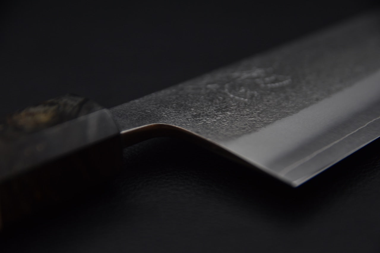 Yoshikane Hamono SKD Nashiji Nakiri 170mm Bouleau