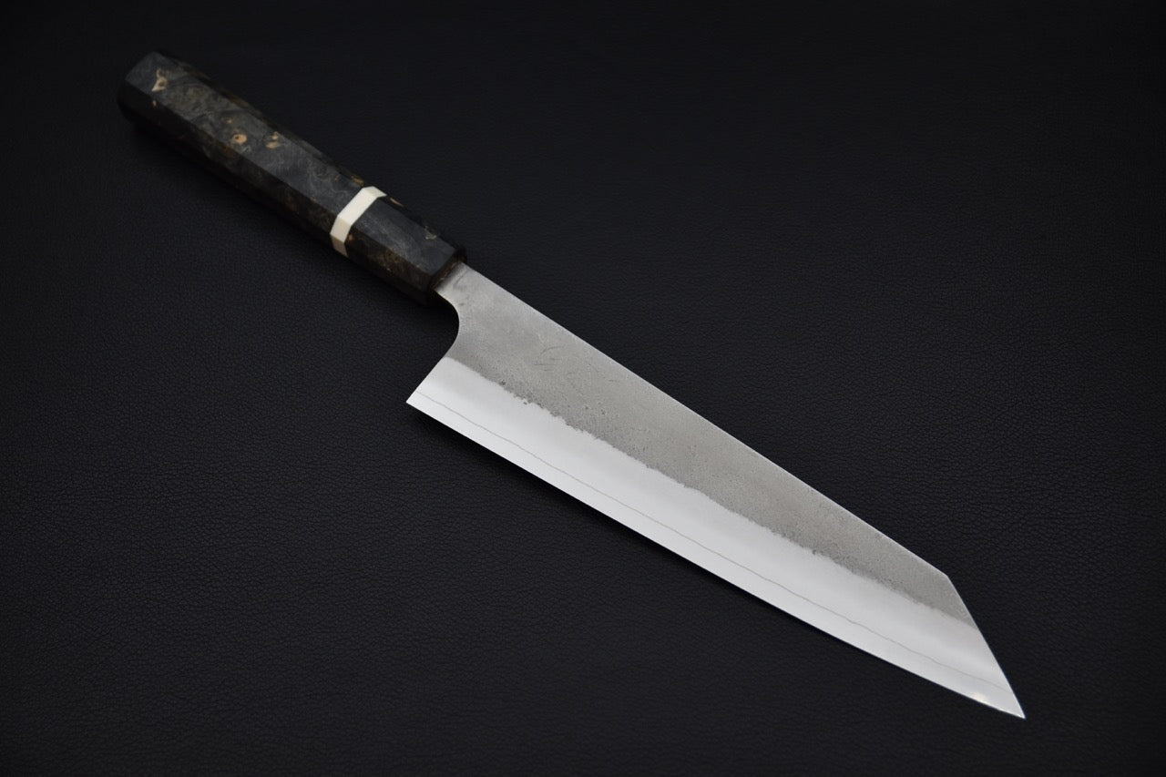 Yoshikane SKD Kiritsuke Gyuto 210 mm Stabilized Birch Wood
