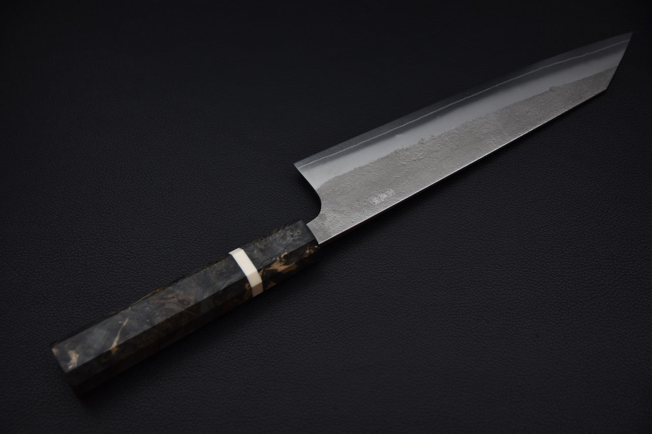 Yoshikane SKD Kiritsuke Gyuto 210 mm Stabilized Birch Wood