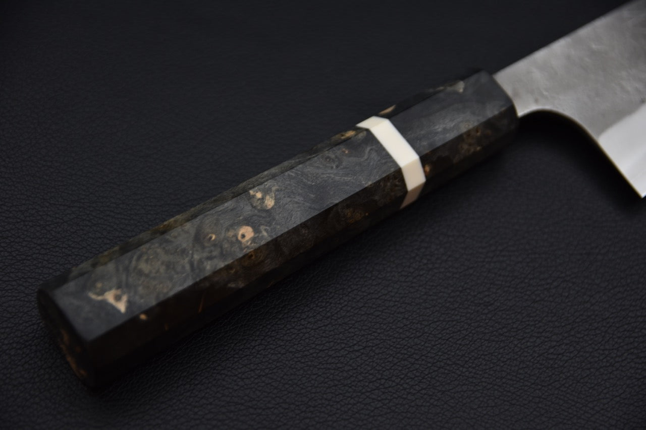 Yoshikane SKD Kiritsuke Gyuto 210 mm Stabilized Birch Wood
