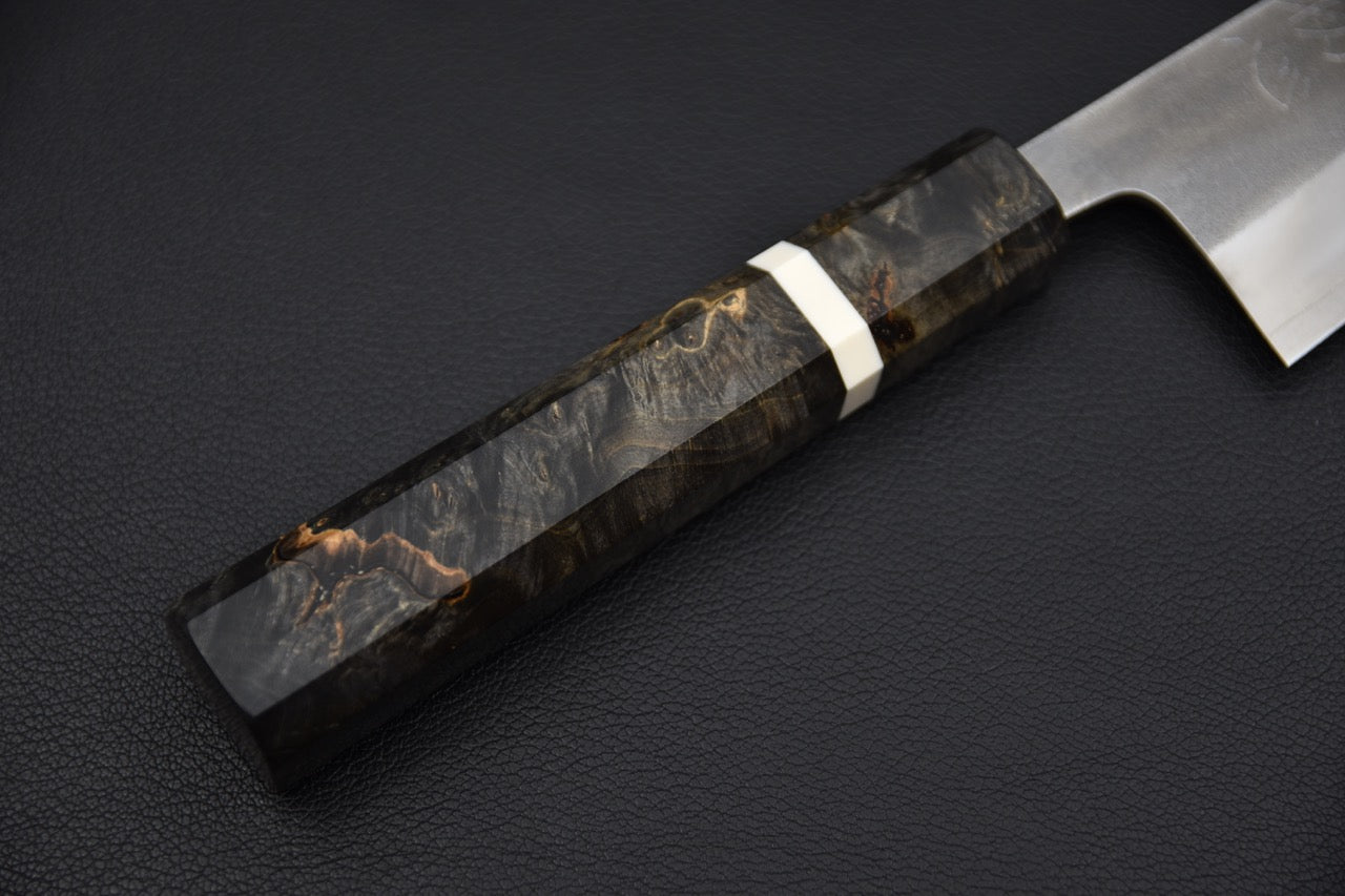 Yoshikane SKD Nashiji Gyuto 210mm Birch Wood