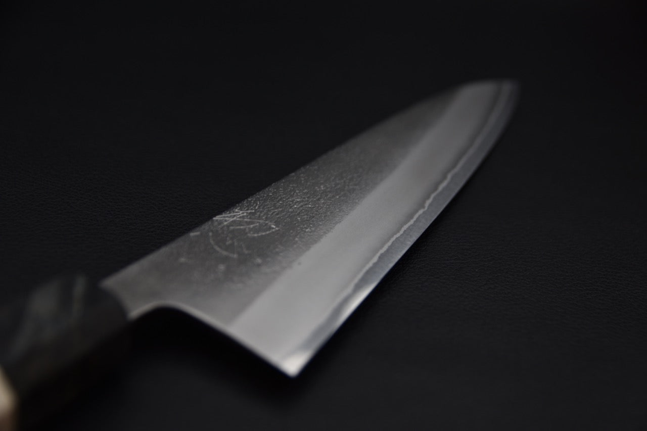 Yoshikane Shirogami #2 Nashiji Gyuto 210 mm Birch Wood