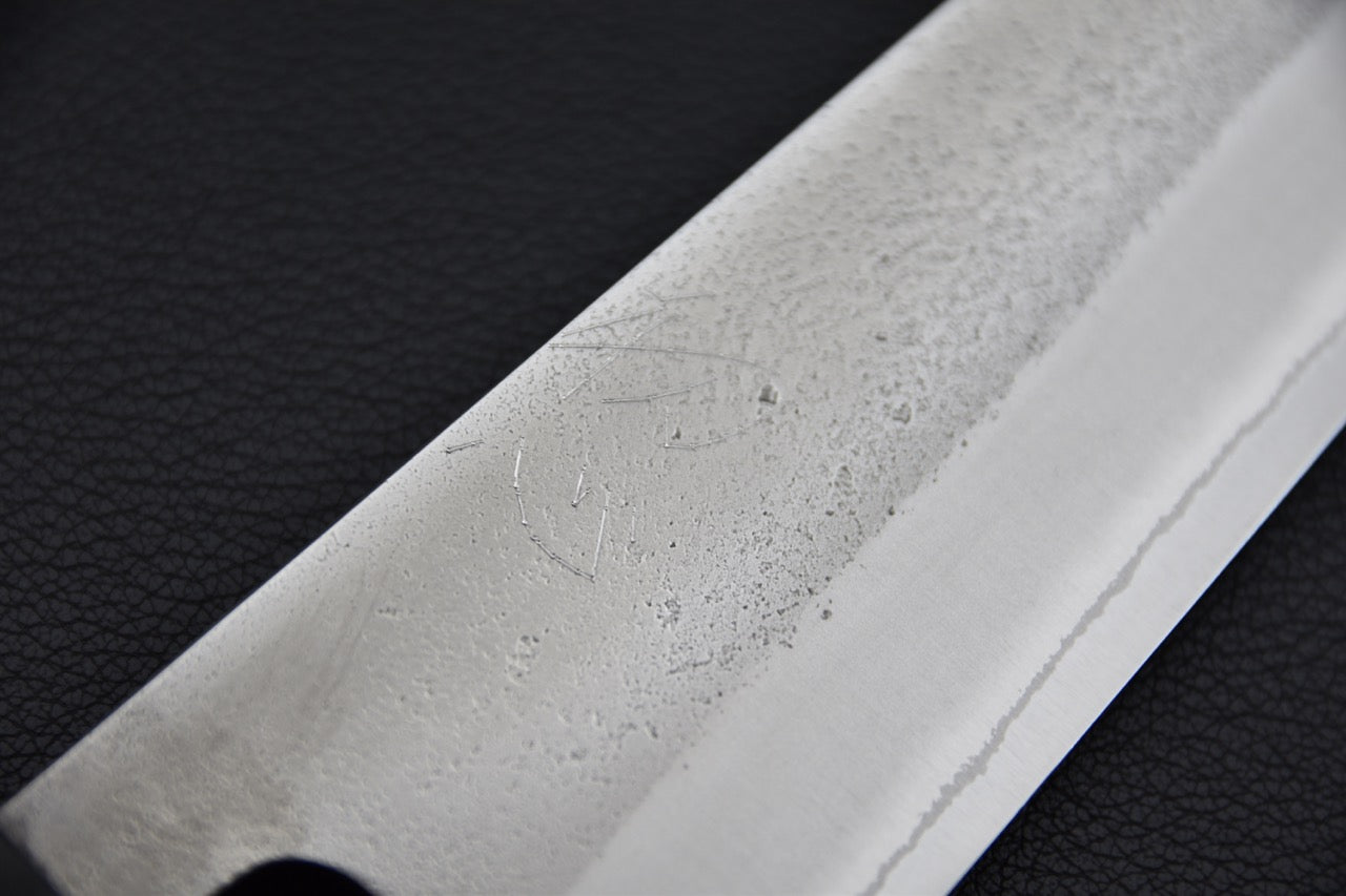 Yoshikane Shirogami #2 Nashiji Gyuto 210 mm Birch Wood