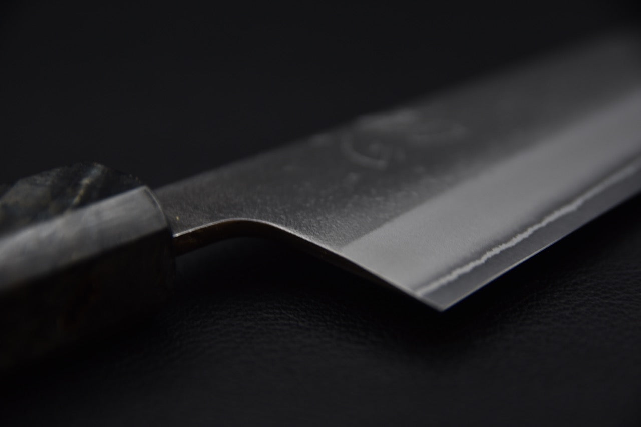 Yoshikane Shirogami #2 Nashiji Gyuto 210 mm Birch Wood