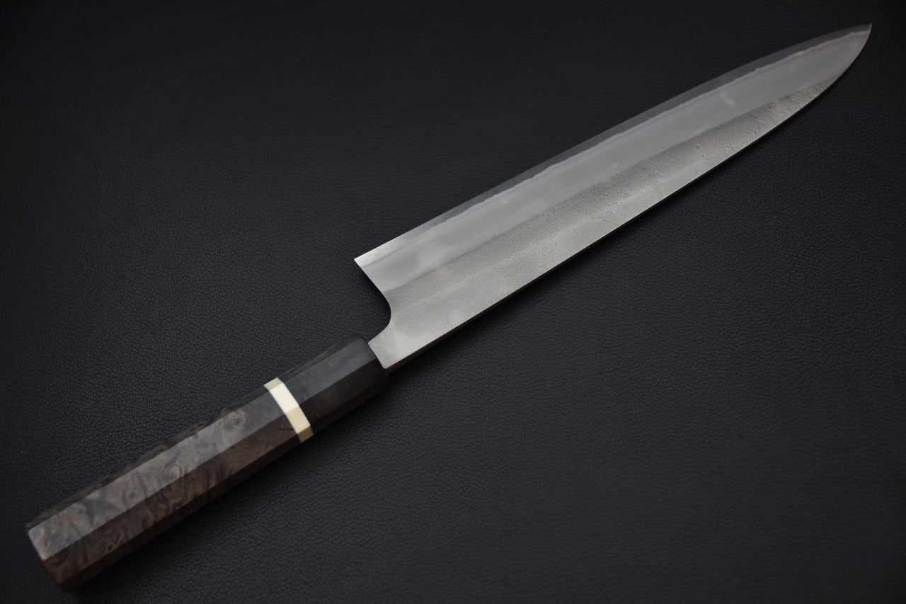 Yoshikane Shirogami #2 Nashiji Gyuto 240mm Birch Wood