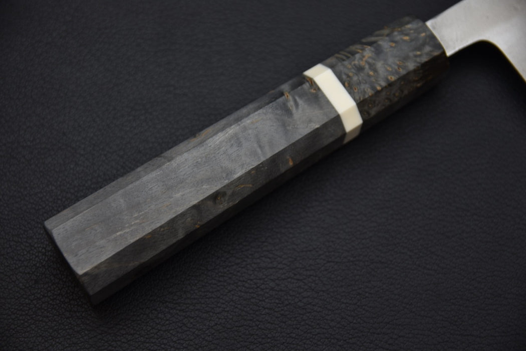 Yoshikane Shirogami #2 Nakiri 170mm Bouleau