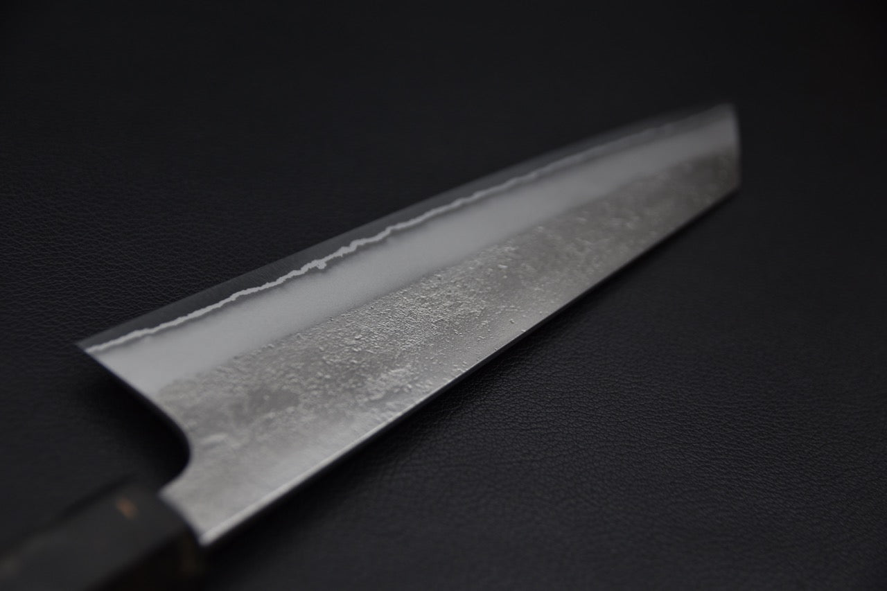 Yoshikane Shirogami #2 Nashiji Kiristuke Gyuto 210mm Birch Wood