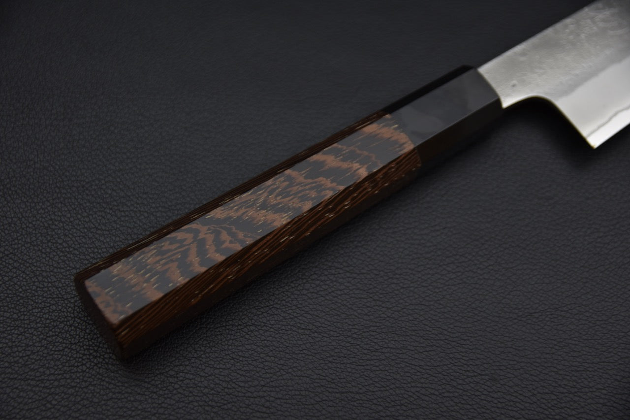 Yoshikane Shirogami #2 Nashiji Sujihiki 240mm Tagayasan