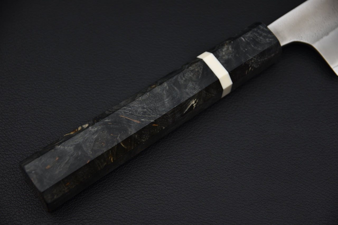 Yoshikane Shirogami #2 Nashiji Sujihiki 270mm Birch Wood