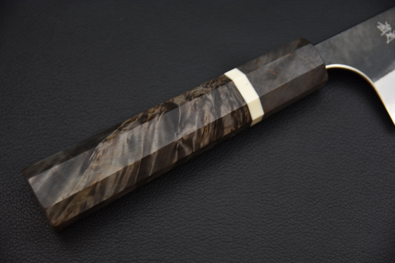 Yoshimi Kato Aogami Super Kurouchi Gyuto 240mm Bouleau