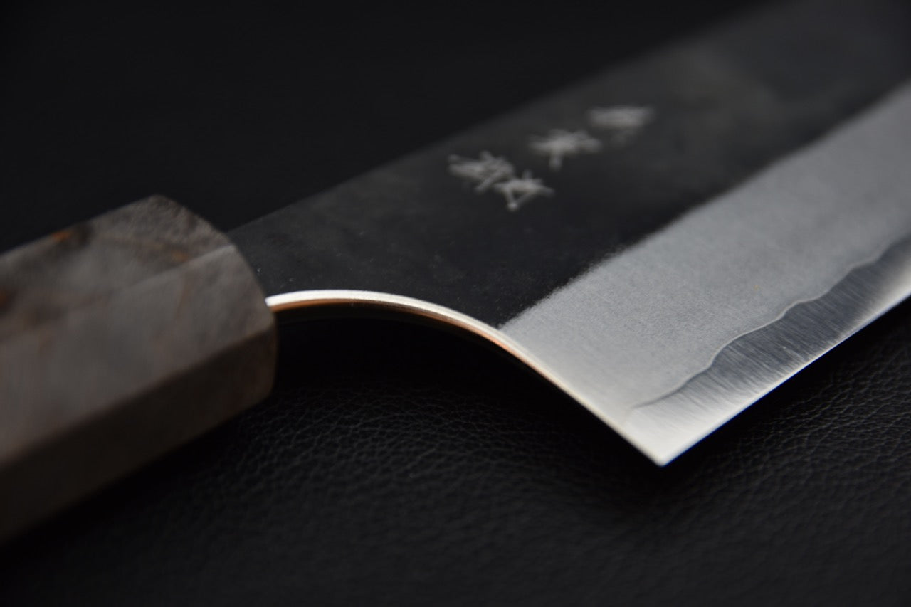 Yoshimi Kato Aogami Super Kurouchi Gyuto 240mm Bouleau