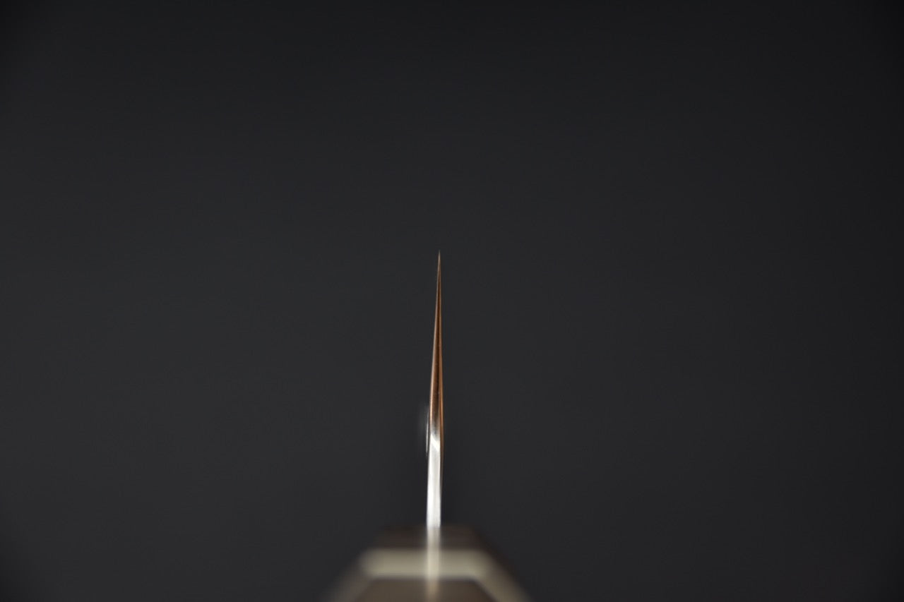 Yoshimi Kato SG2 STRIX V Tsuchime Kirisuke Gyuto 210mm Bouleau