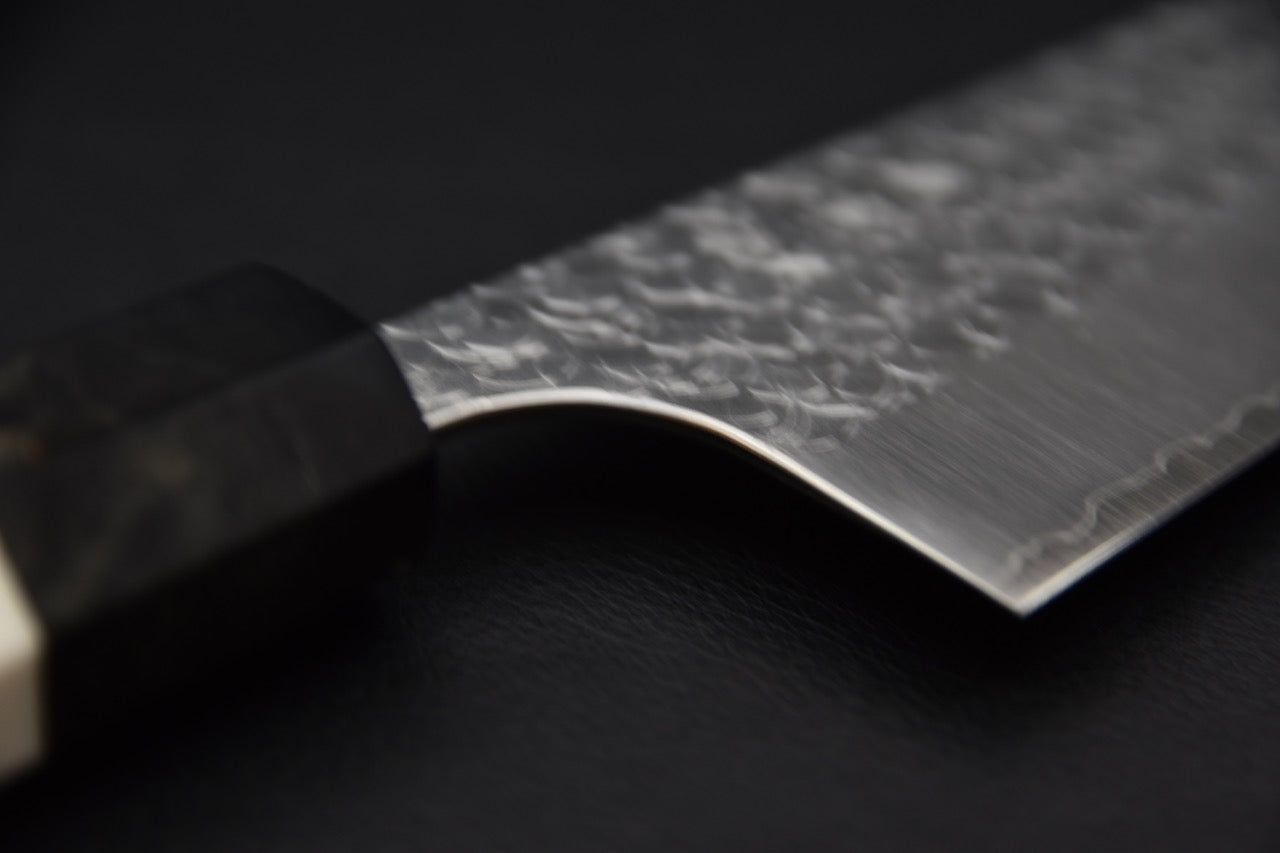 Yoshimi Kato SG2 Tsuchime Minamo Gyuto 240mm Birch Wood