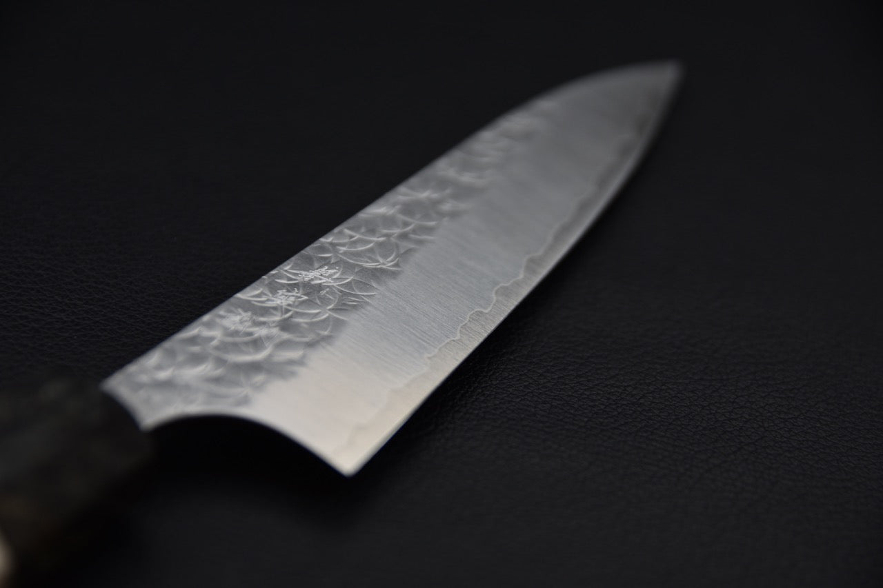 Yoshimi Kato SG2 Tsuchime Minamo Petty 120mm Bouleau