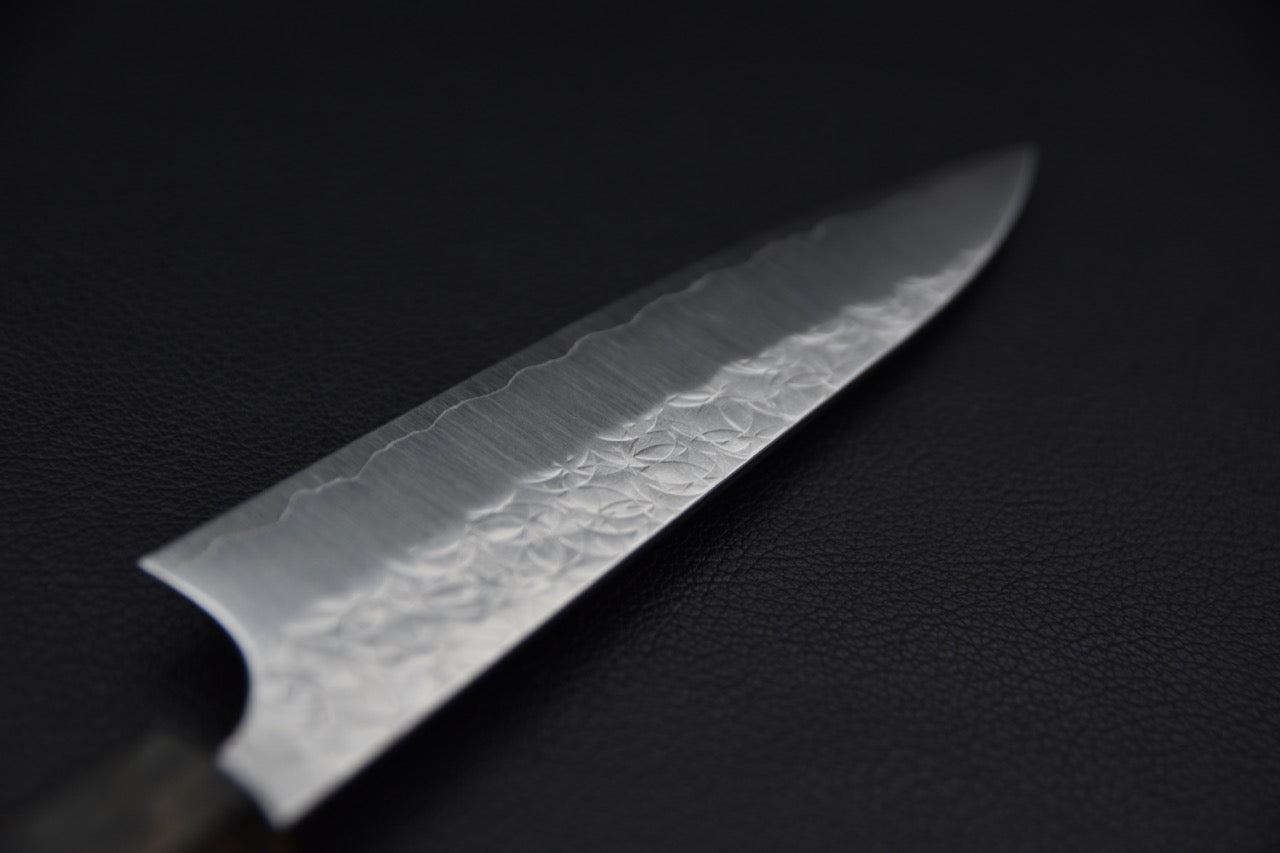 Yoshimi Kato SG2 Tsuchime Minamo Petty 120mm Bouleau