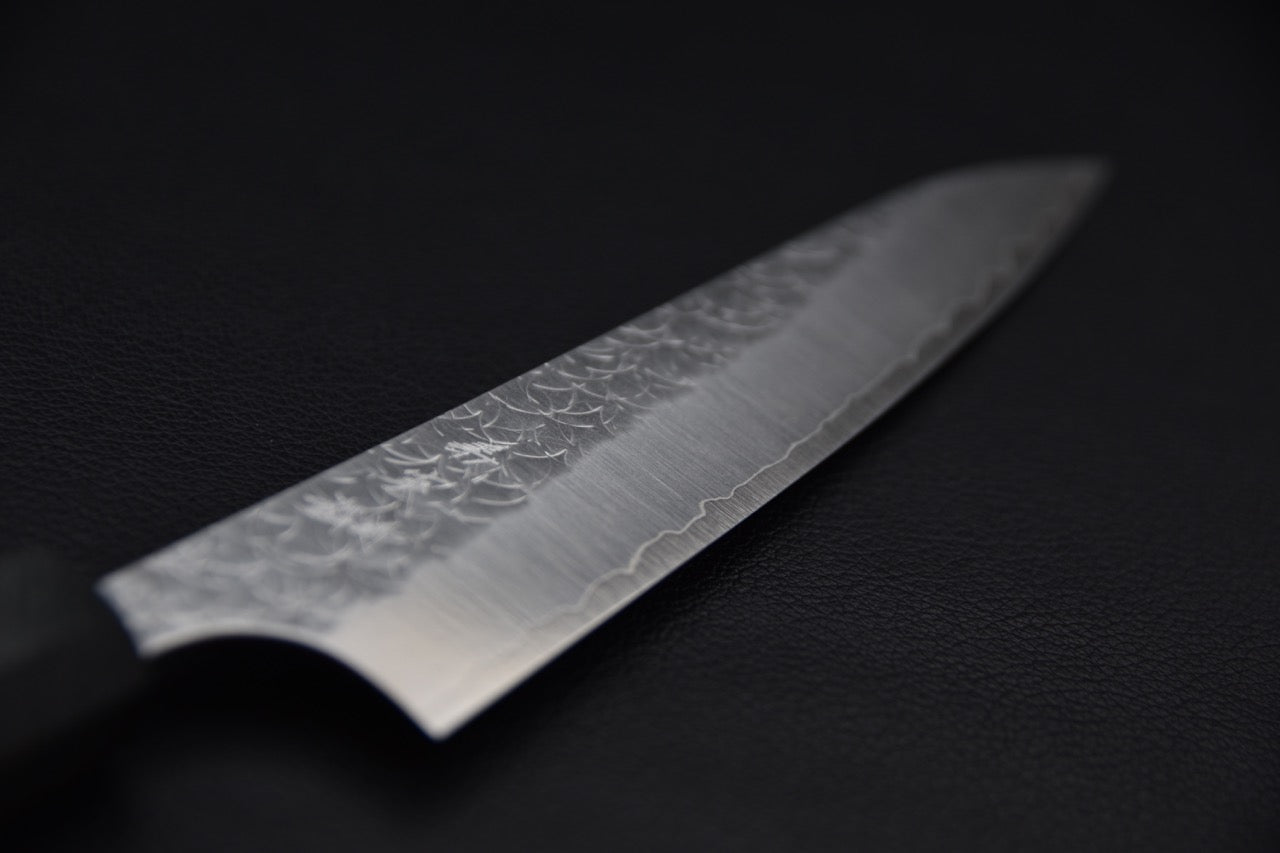 Yoshimi Kato SG2 Tsuchime Minamo Petty 150mm Bouleau