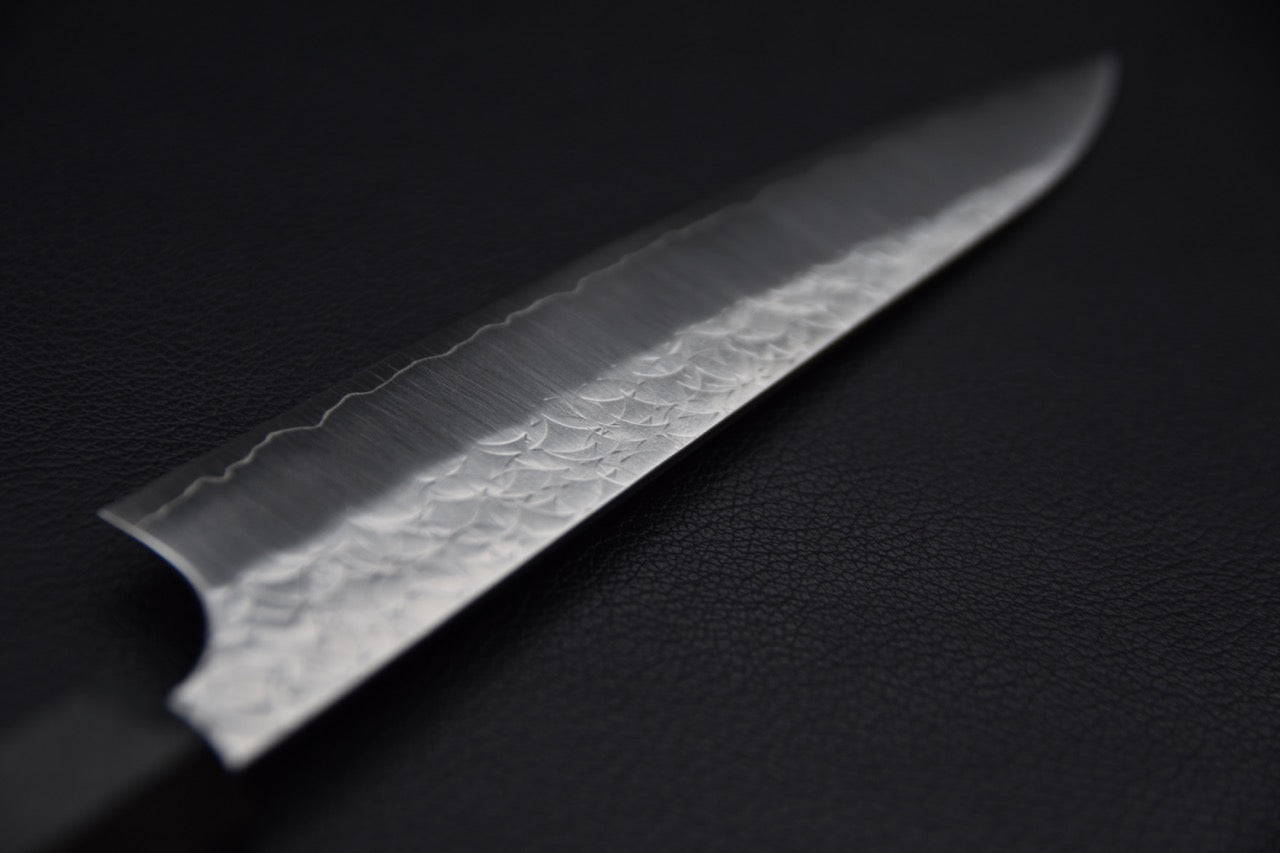 Yoshimi Kato SG2 Tsuchime Minamo Petty 150mm Bouleau